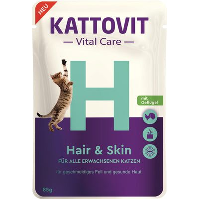 KATTOVIT Pouchbeutel Vital Care Hair & Skin 85 g