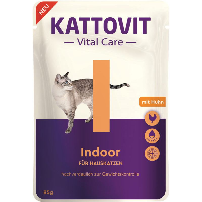 KATTOVIT Pouchbeutel Vital Care Indoor 85 g