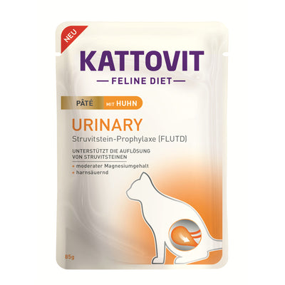 Kattovit Urinary Paté mit Huhn 85 g