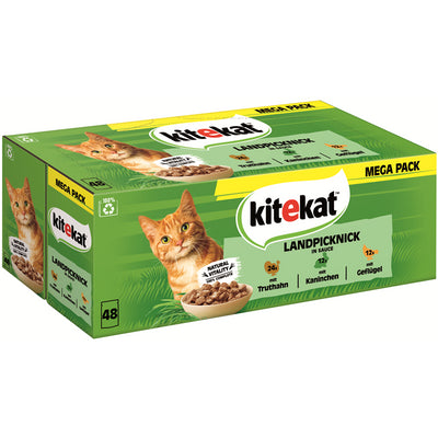 KITEKAT™ Portionsbeutel Multipack Landpicknick in Sauce  48 x 85g