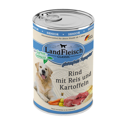 LandFleisch Classic Senior Rind mit Kartoffeln & Gartengemüse 400 g