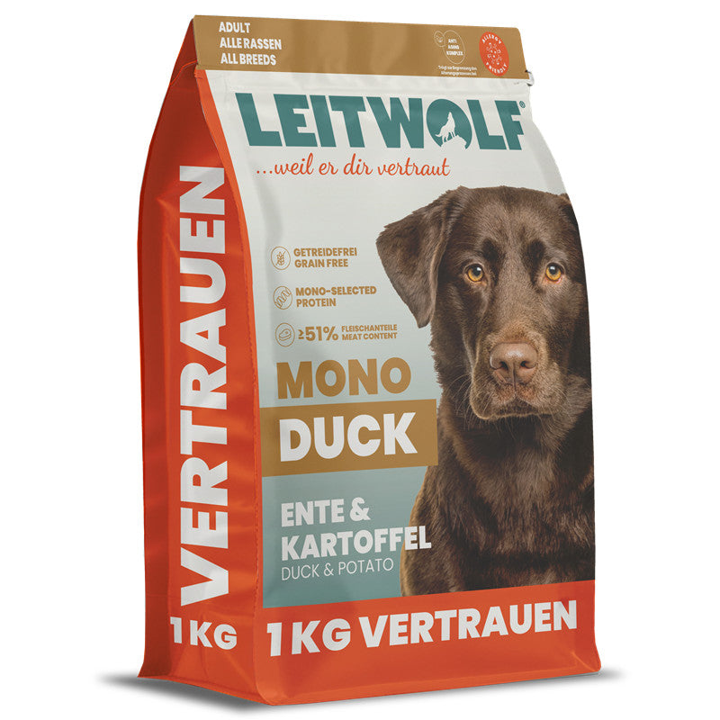 Leitwolf MONO DUCK Adult Ente & Kartoffel 1 kg
