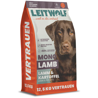 Leitwolf MONO LAMB Adult Lamm & Kartoffel 12,5 kg