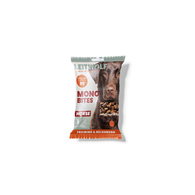 Leitwolf Snack Mono Bites Horse 80 g