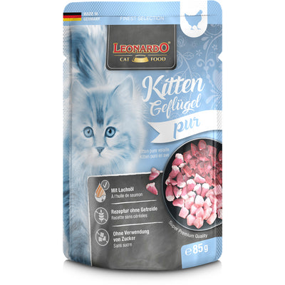 LEONARDO Kitten Geflügel  85 g