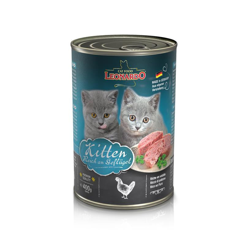 LEONARDO Kitten Reich an Geflügel  400 g