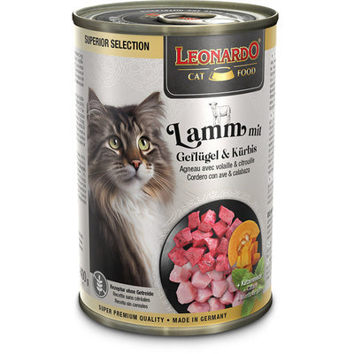 Leonardo Lamm mit Geflügel & Kürbis 400 g