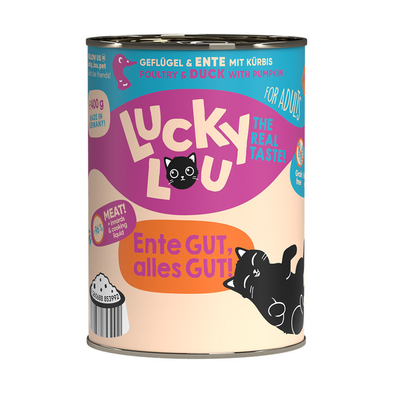 Lucky Lou Dose Lifestage Adult Geflügel + Ente  400 g