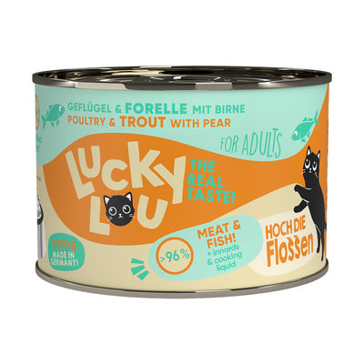 Lucky Lou Dose Lifestage Adult Geflügel + Forelle  200g