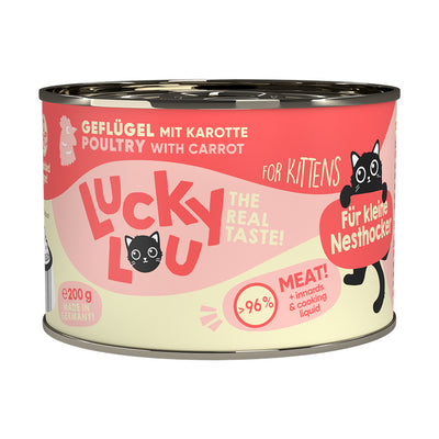 Lucky Lou Dose Lifestage Kitten Geflügel  200g