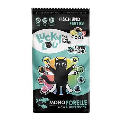 Lucky Lou® Food Code Mono Forelle 340 g