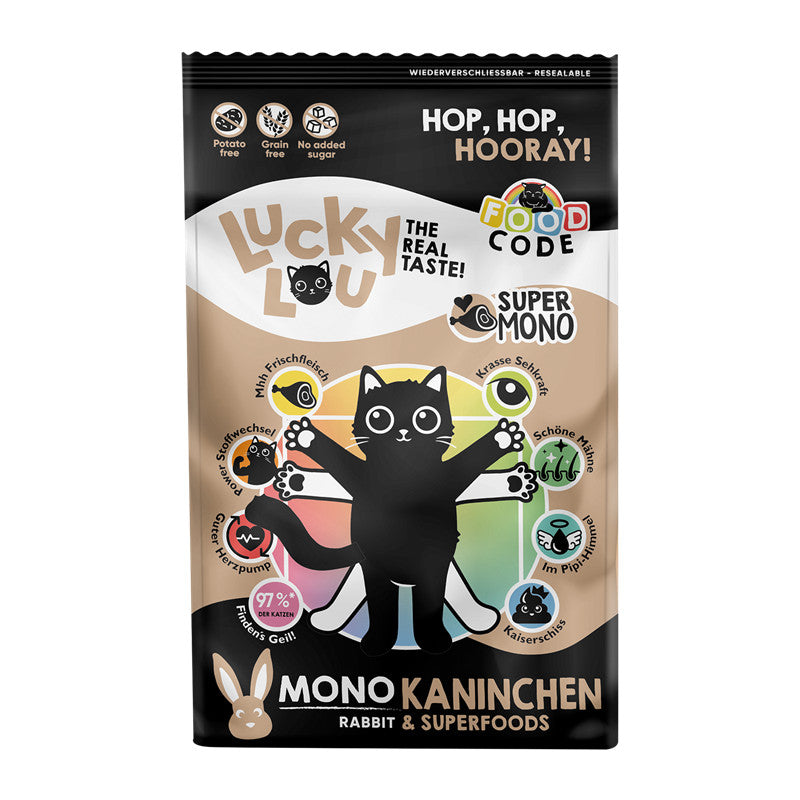 Lucky Lou® Food Code Mono Kaninchen 750 g