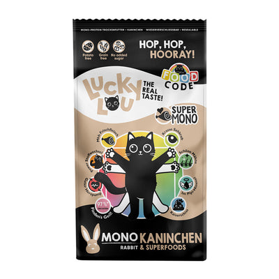 Lucky Lou® Food Code Mono Kaninchen 340 g