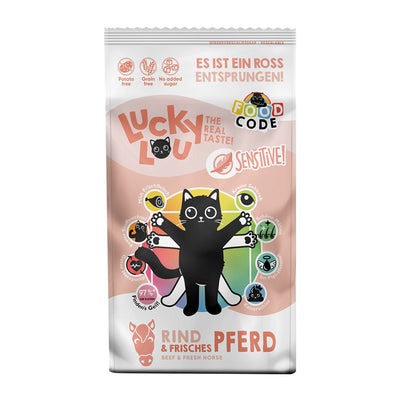 Lucky Lou® Food Code Sensitive Adult Rind & Pferd 340 g