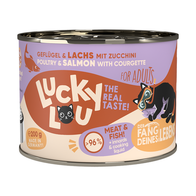 Lucky Lou Lifestage Adult Geflügel & Lachs  200g