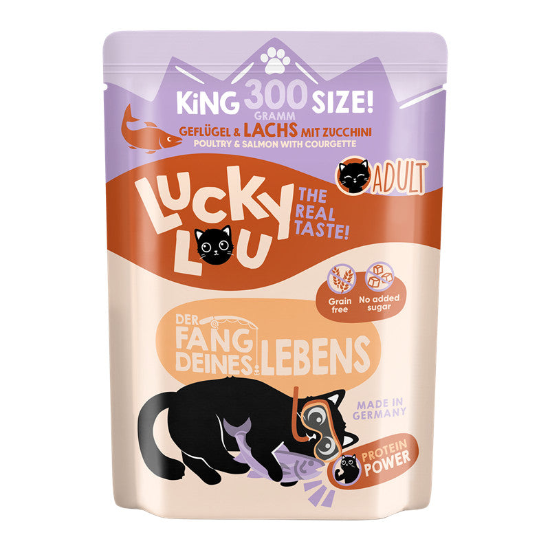 Lucky Lou® Lifestage Adult Geflügel & Lachs 300 g