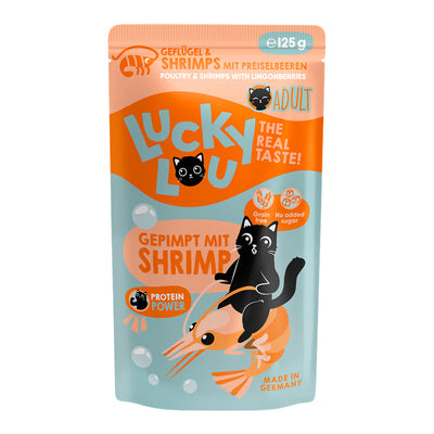 Lucky Lou® Lifestage Adult Geflügel & Schrimps 125 g