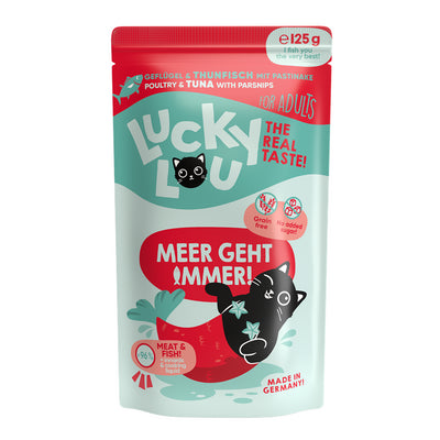 Lucky Lou Lifestage Adult Geflügel & Thunfisch  125g