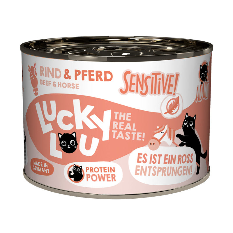 Lucky Lou Lifestage Sensitiv Rind & Pferd 200 g