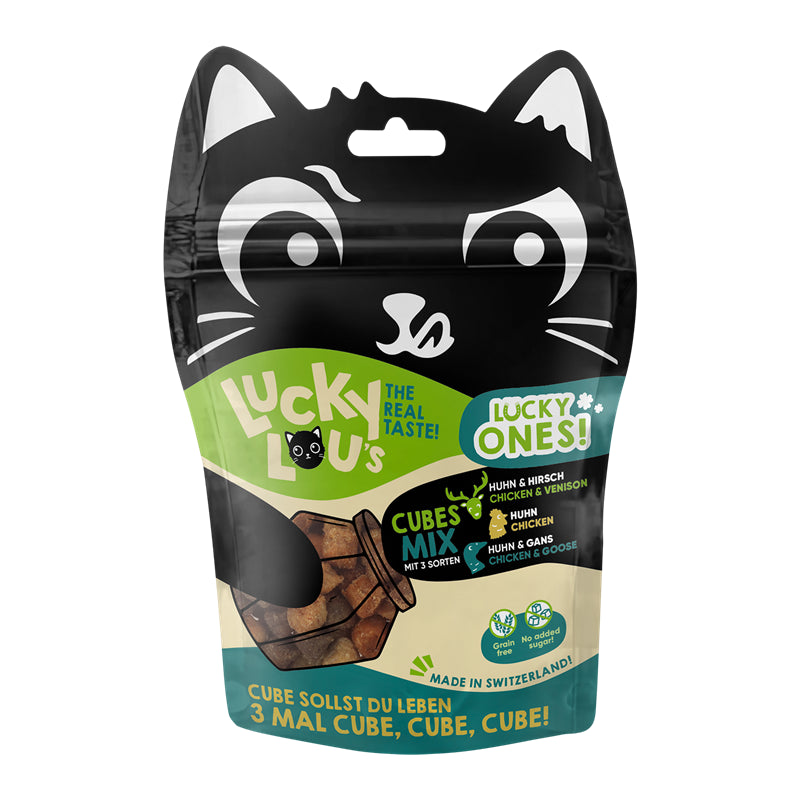 Lucky Lou Lucky Ones Cubes Mixpack  80g