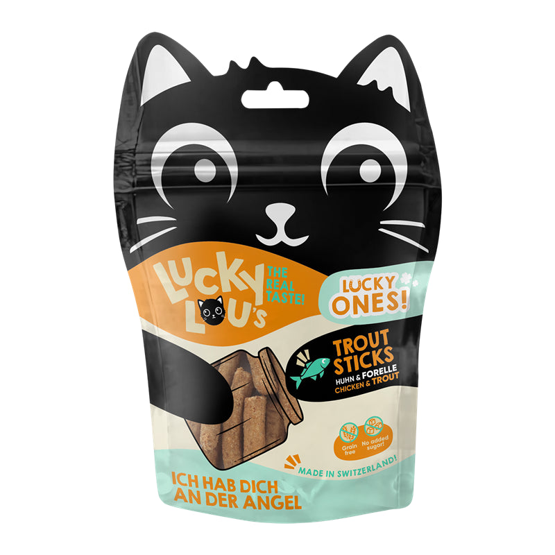 Lucky Lou Lucky Ones Sticks Huhn & Forelle  50g