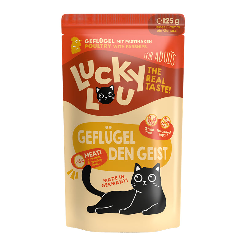 Lucky Lou PB Lifestage Adult Geflügel  125g