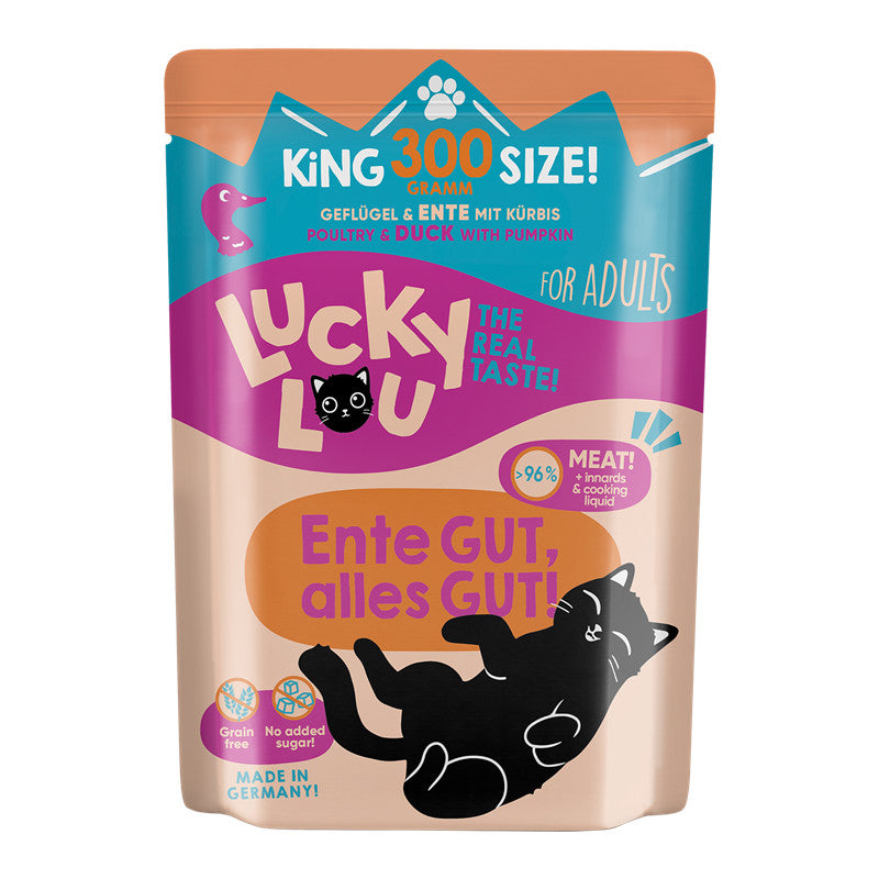 Lucky Lou PB Lifestage Adult Geflügel + Ente 300 g