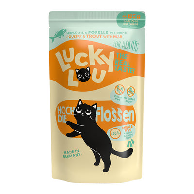 Lucky Lou PB Lifestage Adult Geflügel + Forelle  125g