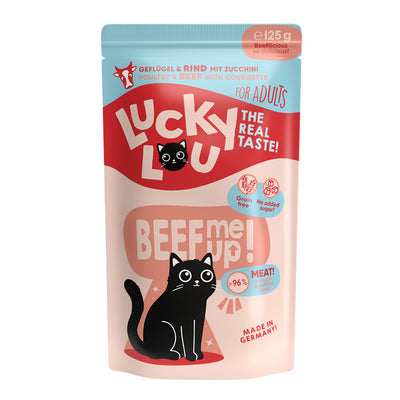 Lucky Lou PB Lifestage Adult Geflügel + Rind  125g