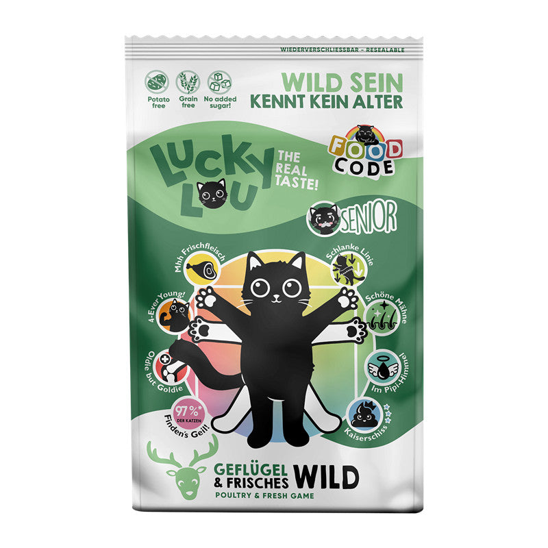 Lucky Lou Senior Geflügel & Wild 750 g