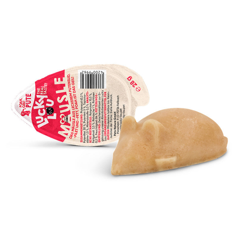 Lucky Lou Snack Mäusle Pute  28g