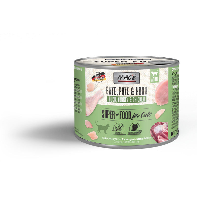 MAC's CAT Ente, Pute & Huhn 200 g