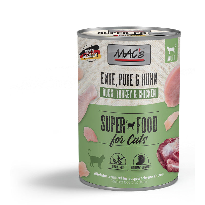MAC's CAT Ente, Pute & Huhn 400 g