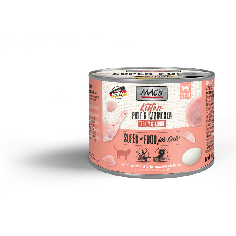 MAC's CAT Kitten Pute & Kaninchen 200 g