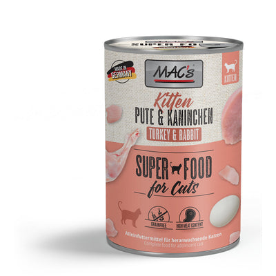 MAC's CAT Kitten Pute & Kaninchen 400 g