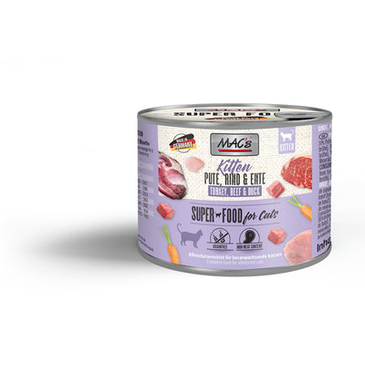 MAC's CAT Kitten Pute, Rind & Ente 200 g