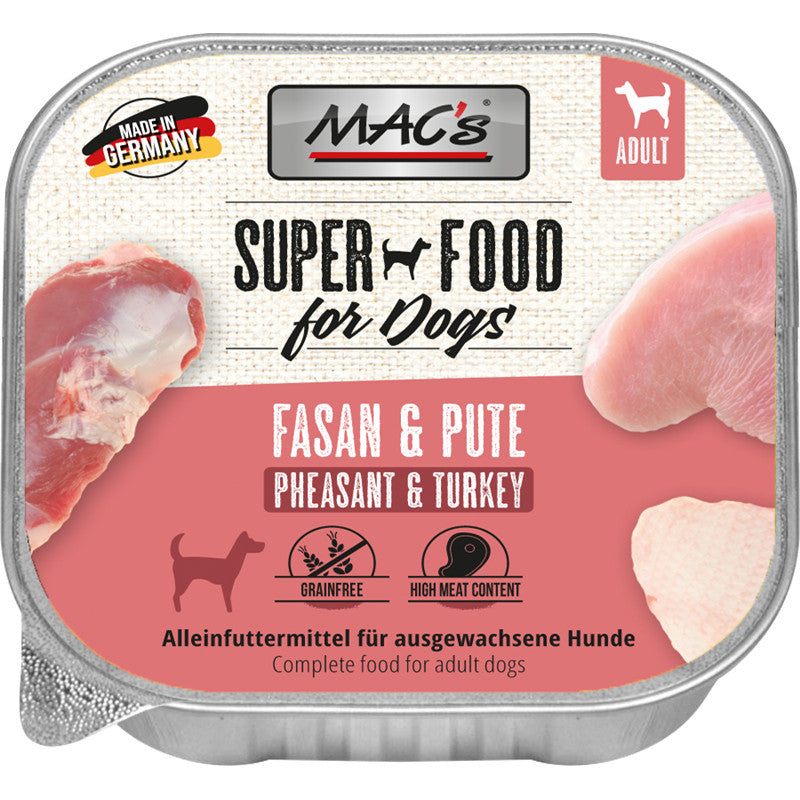 MAC's DOG Fasan & Pute 150 g