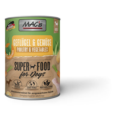 MAC's DOG Geflügel & Gemüse 800 g