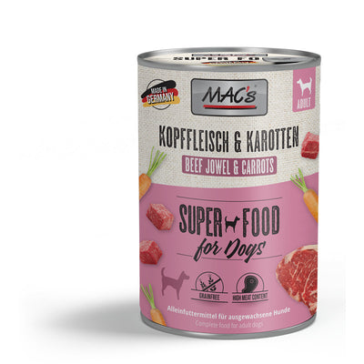 MAC's DOG Kopffleisch & Karroten 400 g