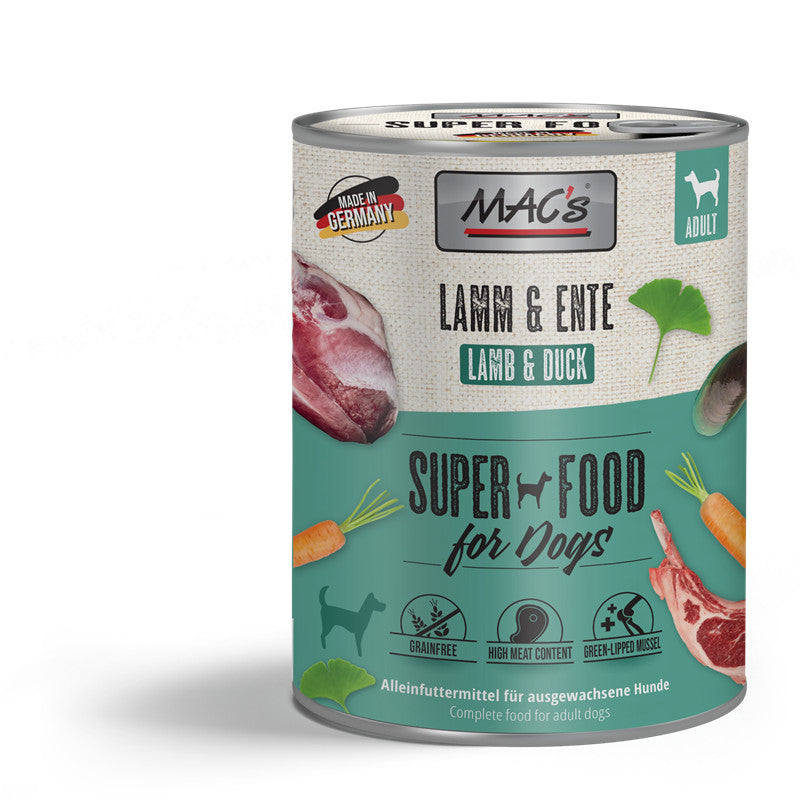 MAC's DOG Lamm & Ente 800 g