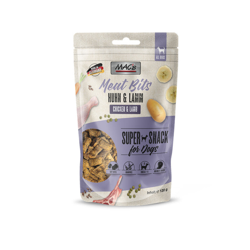 MAC's DOG Meat Bits Huhn & Lamm 120 g