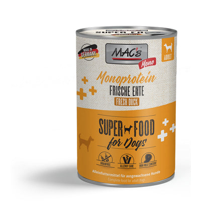 MAC's DOG Mono frisch Ente 400 g