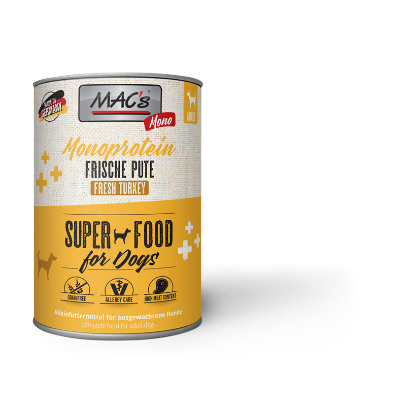 MAC's DOG Mono Frische Pute 400 g