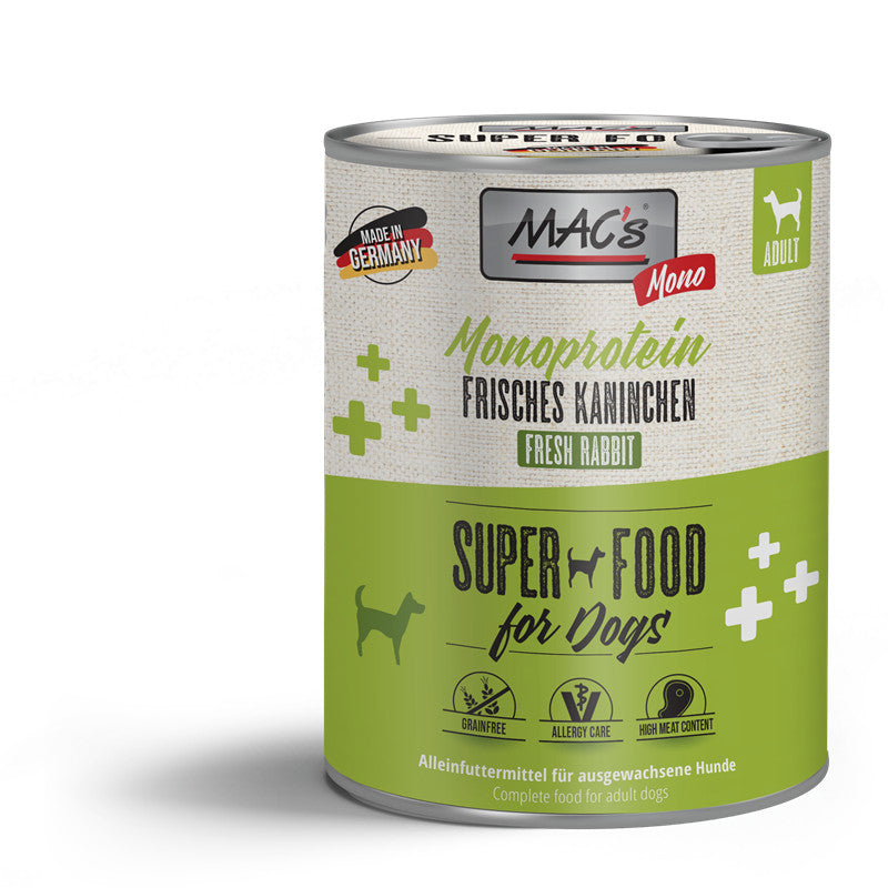 MAC's DOG Mono frisches Kaninchen 800 g