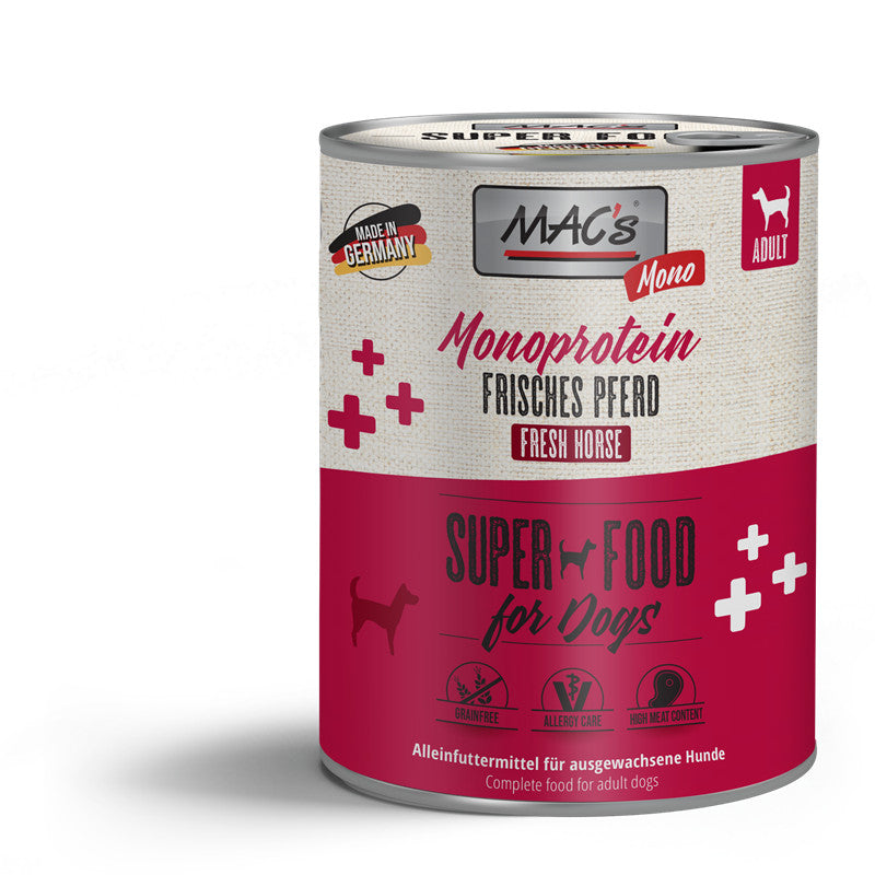 MAC's DOG Mono Frisches Pferd 800 g