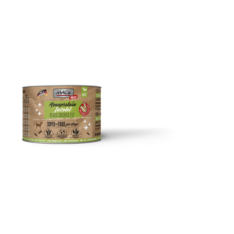 MAC's DOG Mono Insekten 180 g