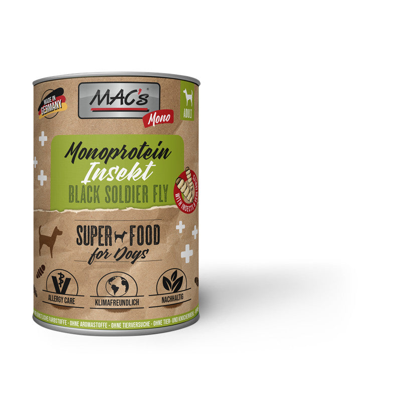 MAC's DOG Mono Insekten 375 g