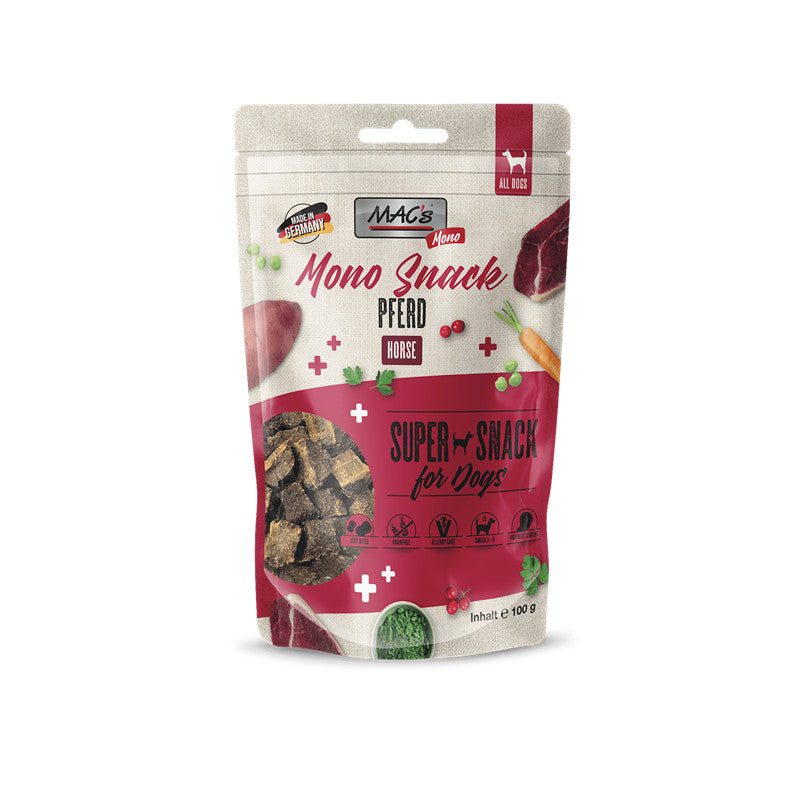 MAC's DOG MonoSnack Pferd 100 g