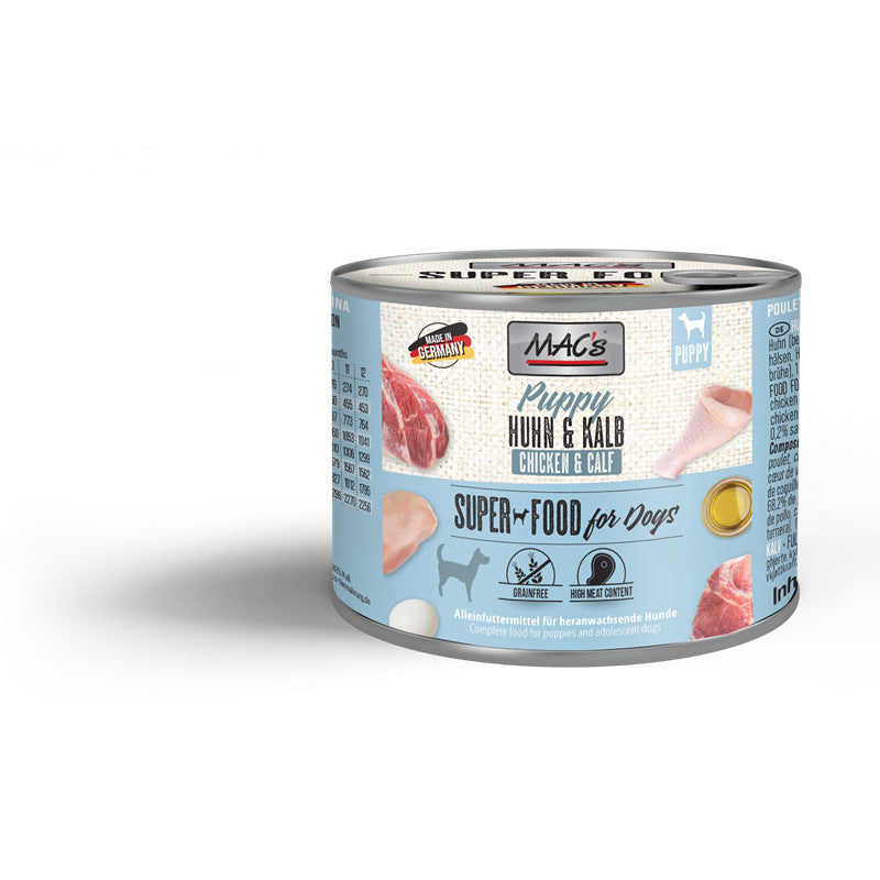 MAC's DOG Puppy Huhn & Kalb 200 g