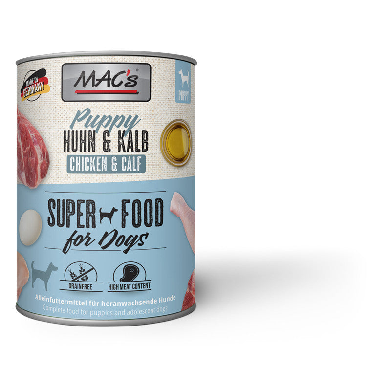 MAC's DOG Puppy Huhn&Kalb 800 g